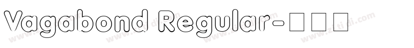 Vagabond Regular字体转换